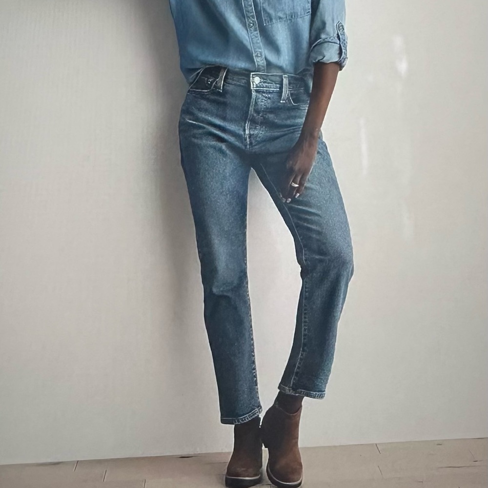 Women’s Levi’s classic straight leg jeans size 6